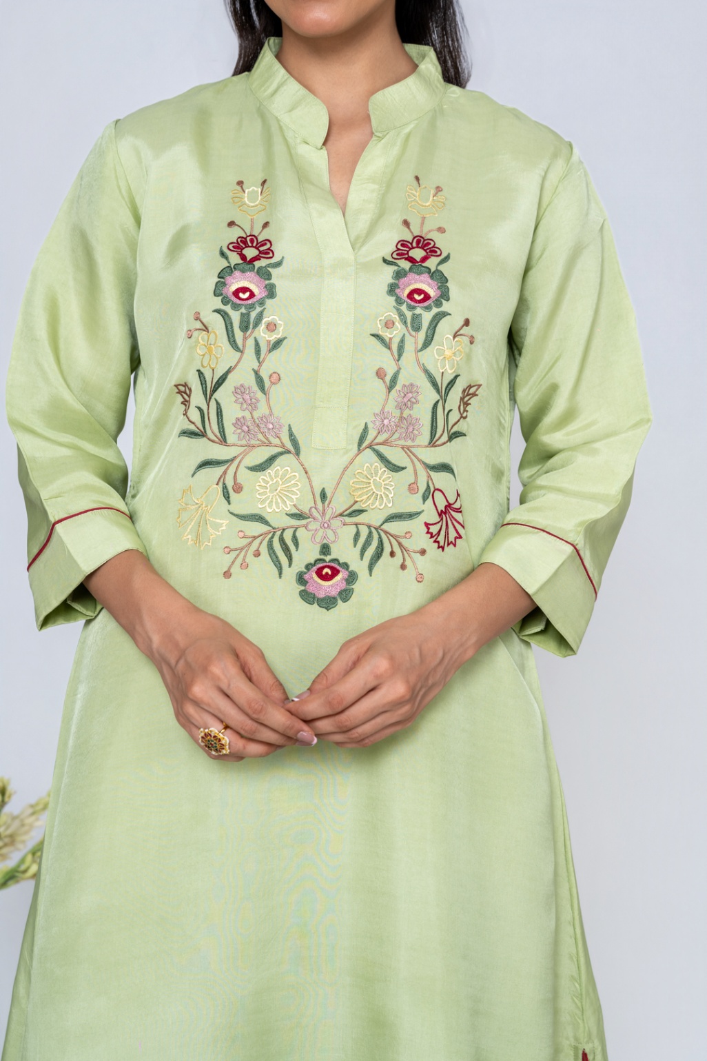 Ferne Green Kurta set